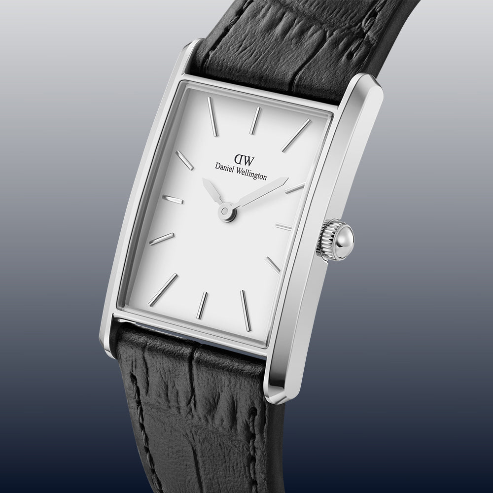 Reading - Black men's watch with silver details 40mm | DW