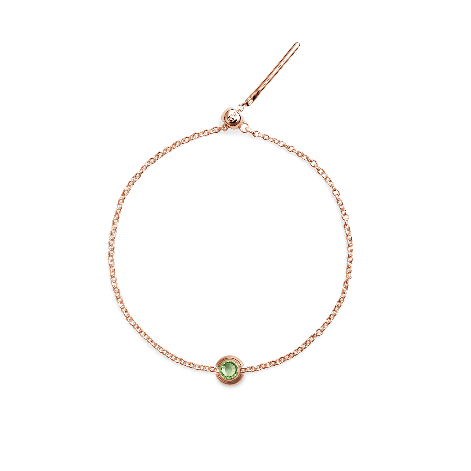 February Charm Rose Gold