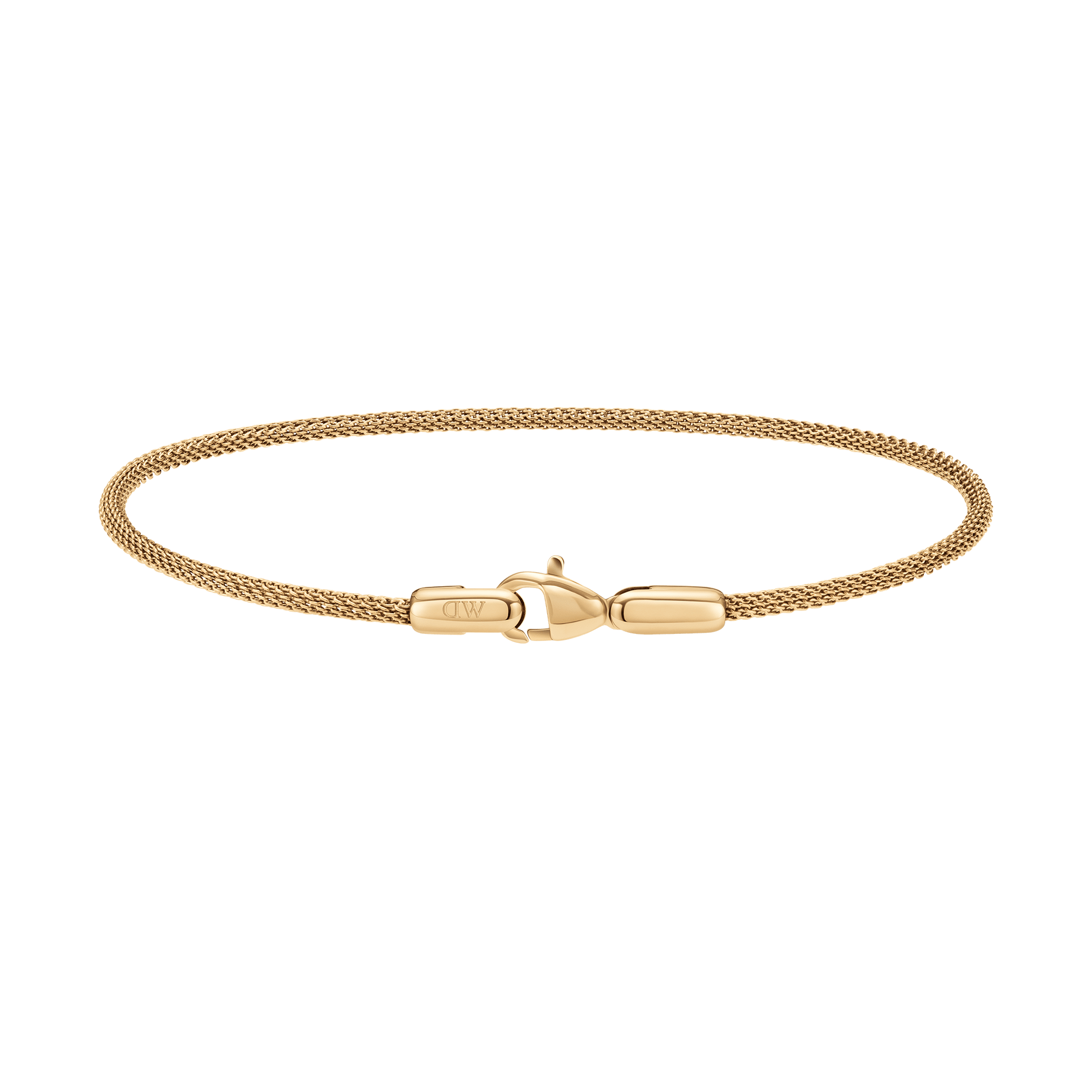 Gold braided sale mesh bracelet