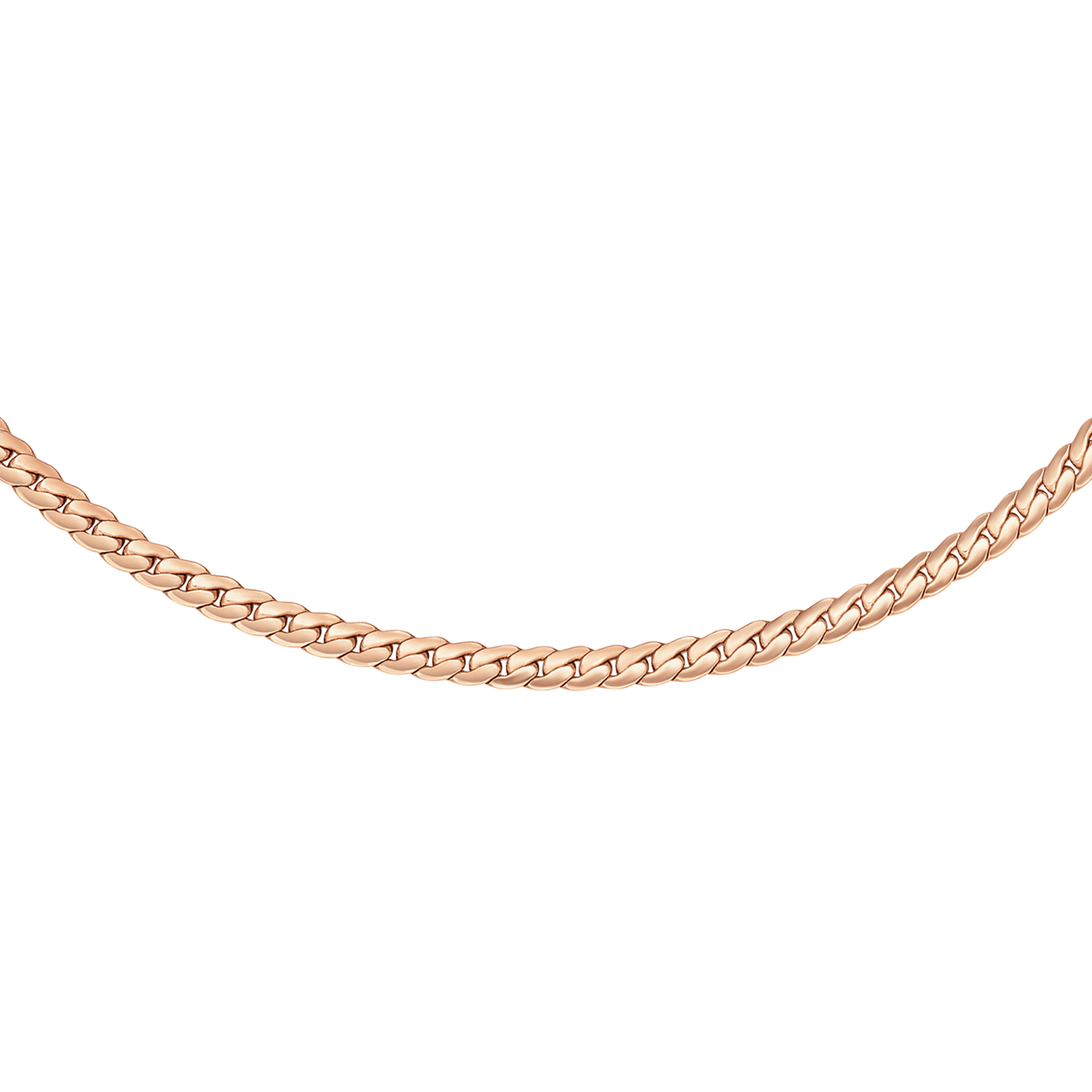 22KT Men's Chain: White & Rose Gold Fusion | Pachchigar Jewellers  (Ashokbhai)