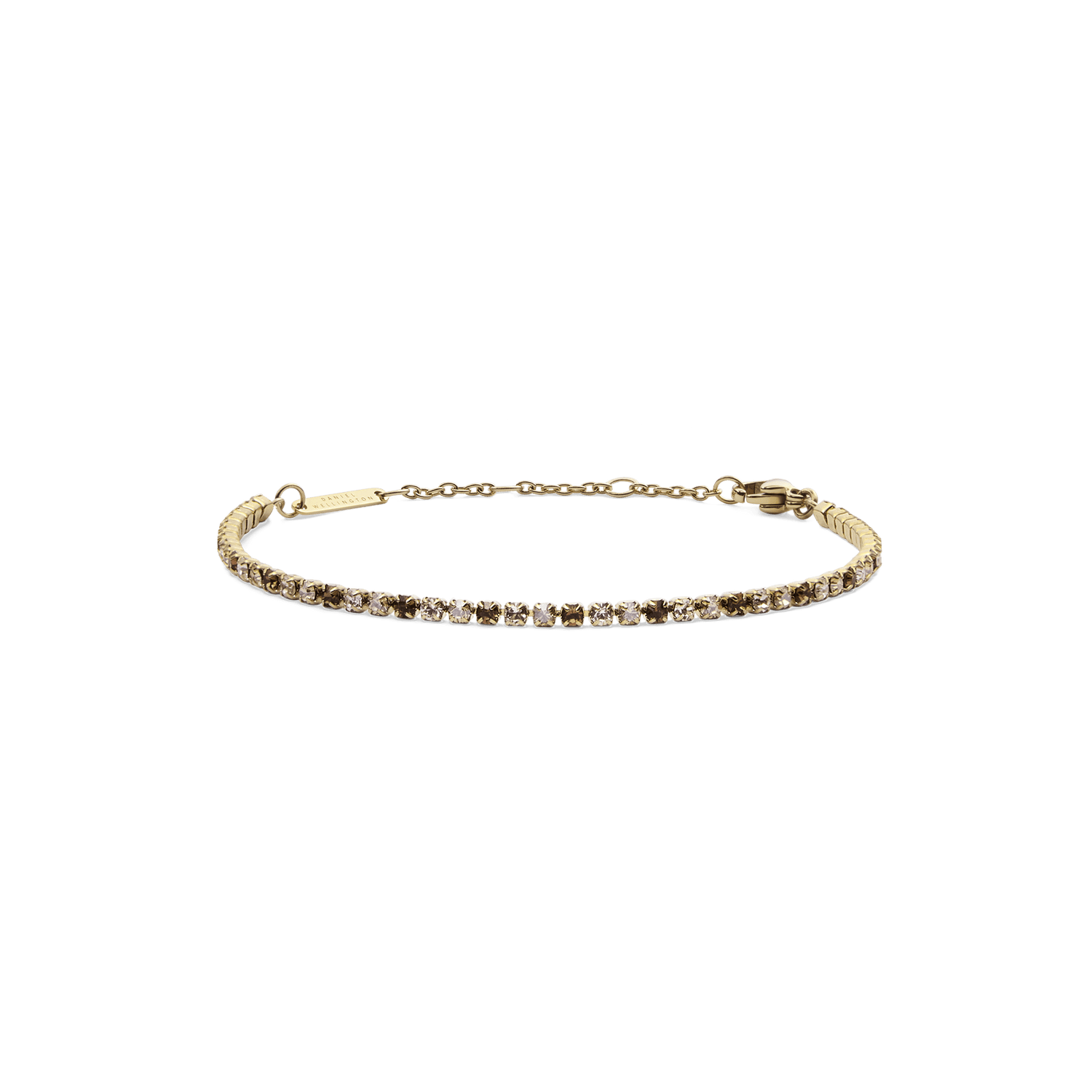 Classic Tennis Bracelet Honey Combo Gold