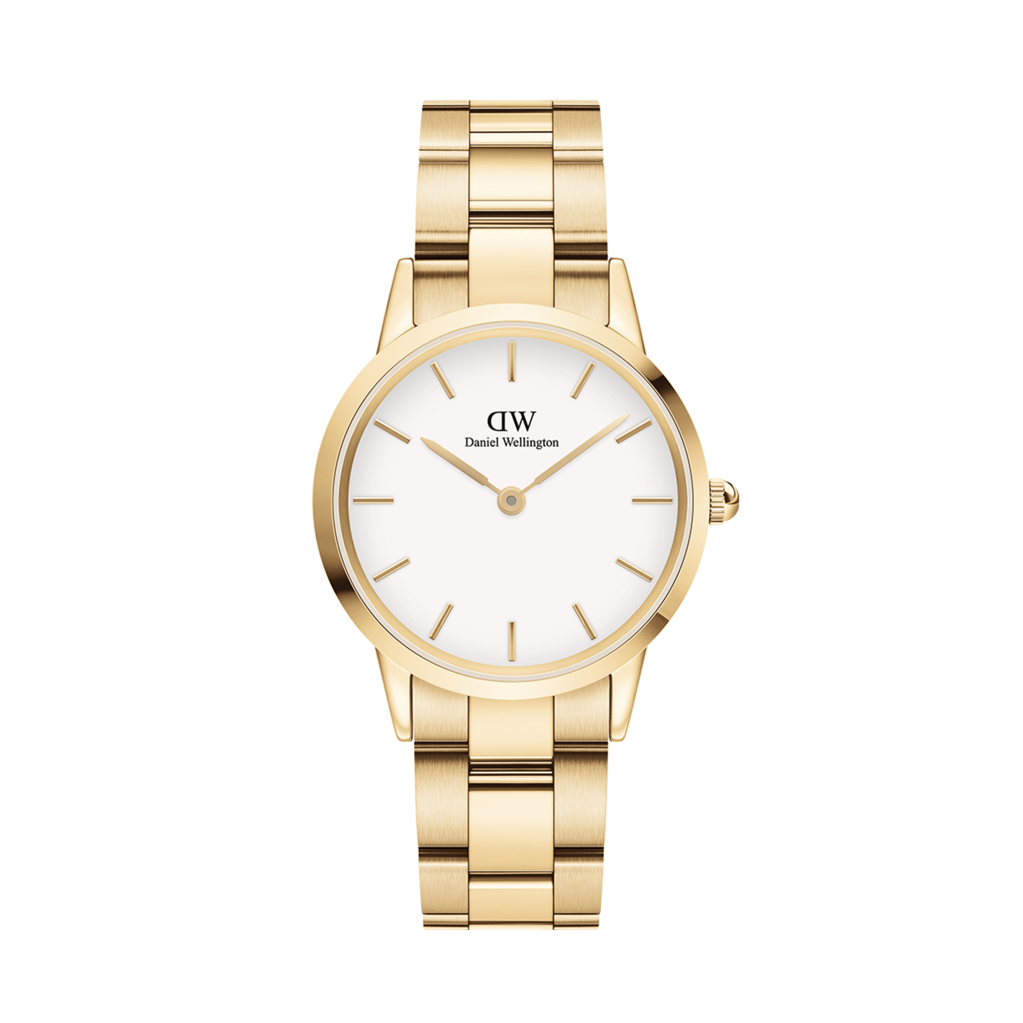 Women's Rose Gold-tone Base Metal Chain Link Rose (Mother of pearl  Centered) Dial Watch | Akribos XXIV AK678RG | World of Watches