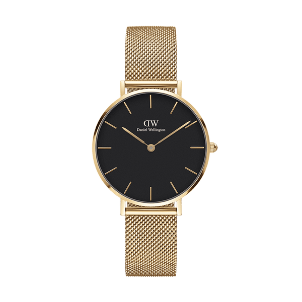 Petite Evergold – Gold & Black in 36 mm | DW